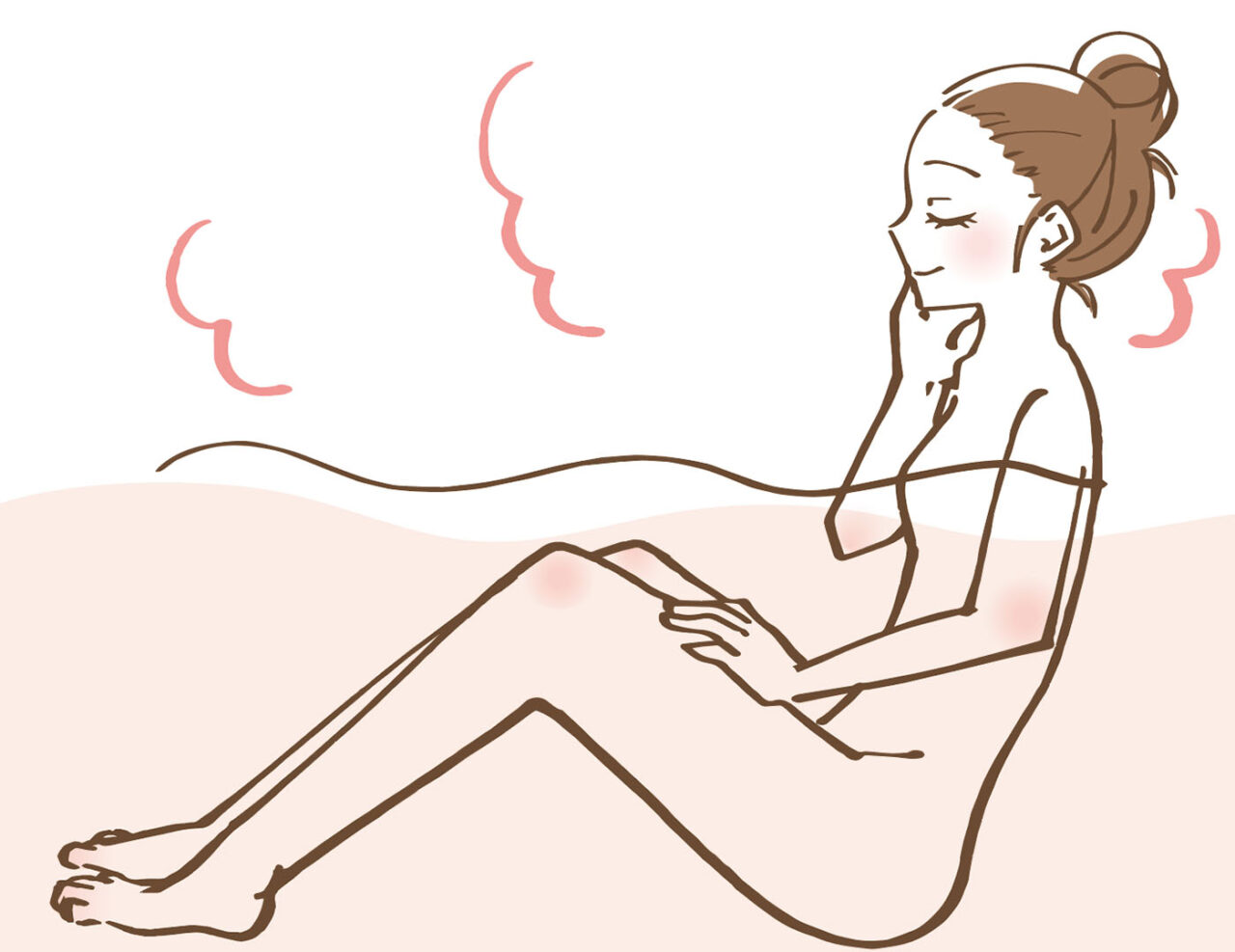 温泉イメージ水圧