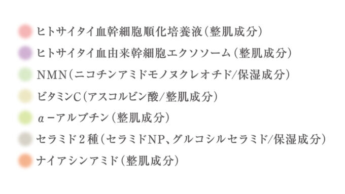 プラチネストエクストラバブリングマスク 美容成分