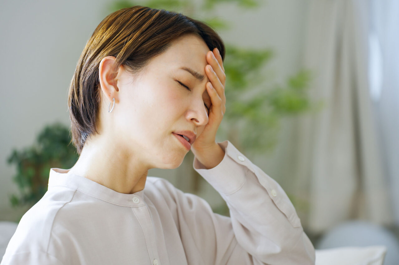 更年期で悩む女性イメージ