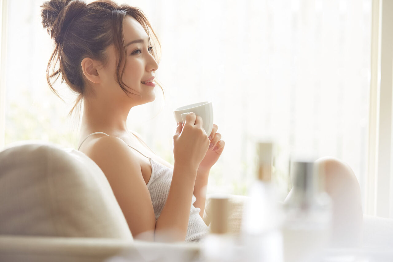 リラックス女性イメージ